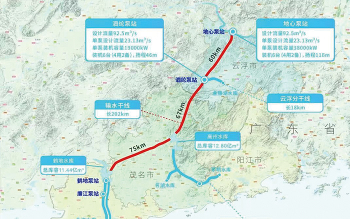 環北部灣廣東水資源配置工(gōng)程